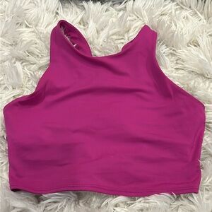 magenta athleta top